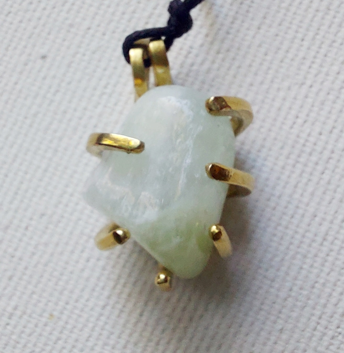 Calcite Ciondolo Piccolo in Ottone