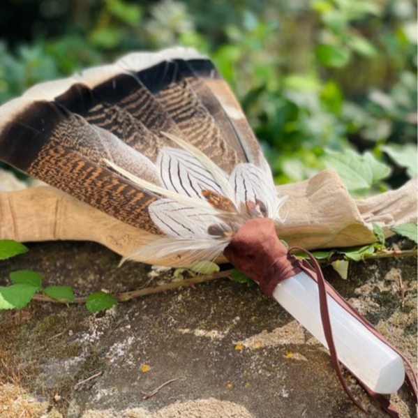 Sacred Feminine Prayer Fan