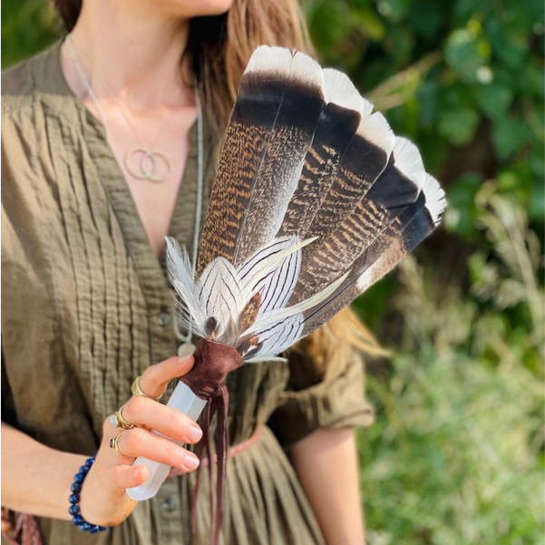 Sacred Feminine Prayer Fan