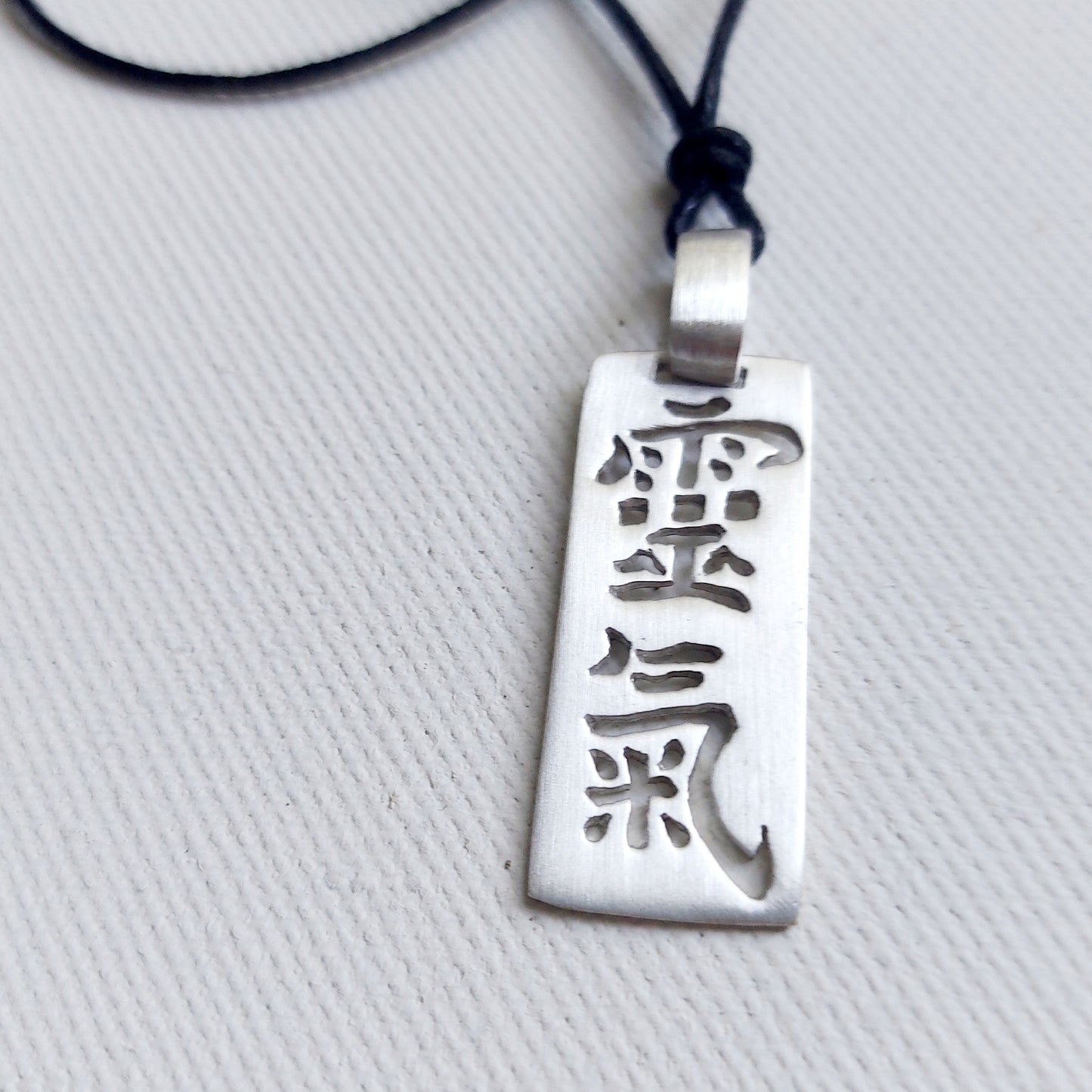 Ideogramma Reiki Shodo Antico Ciondolo in Argento 925