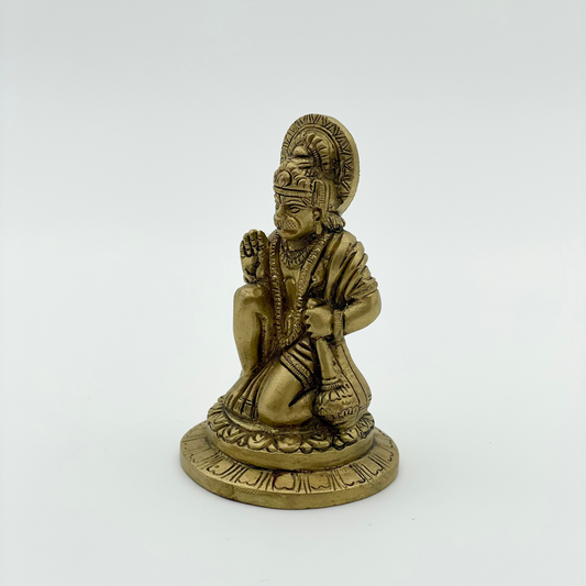 Statua Sri Hanuman in Ottone