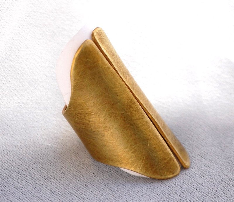 Anat Anello in Ottone Etico