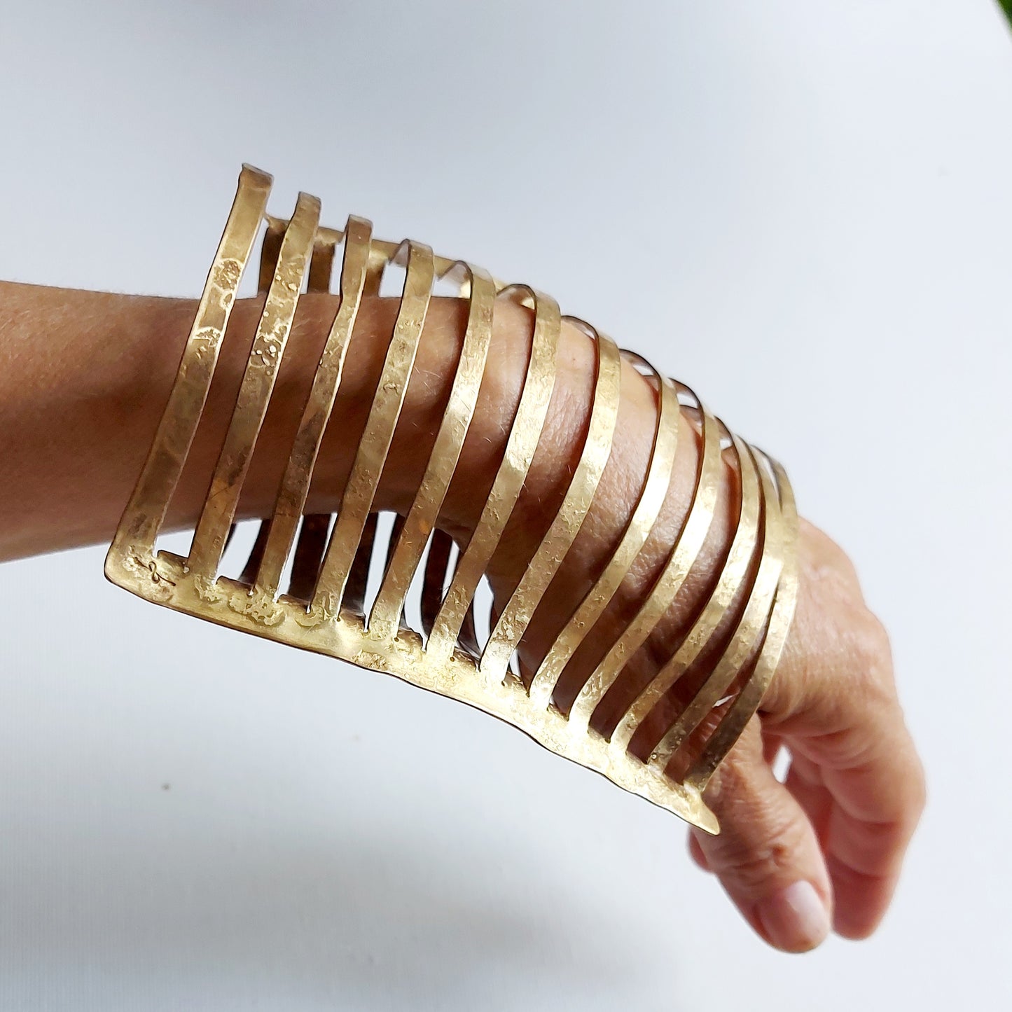 Cunda Bracciale in Ottone Etico