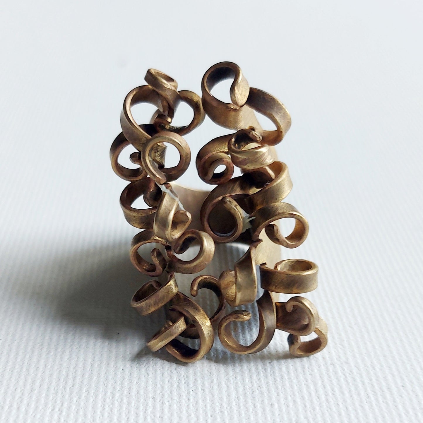 Meduse Anello in Ottone Etico