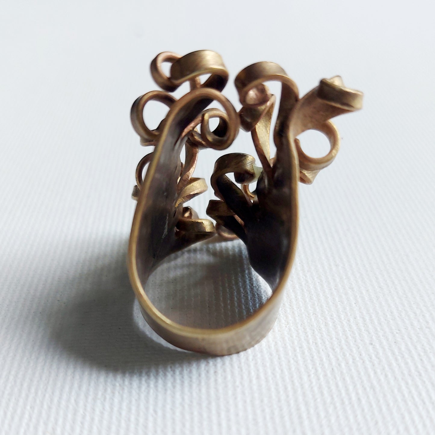 Meduse Anello in Ottone Etico