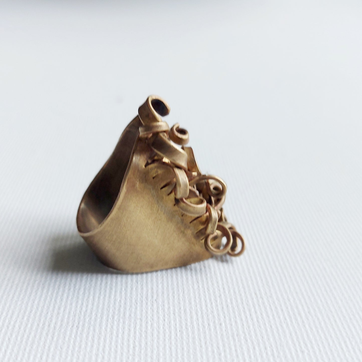 Meduse Anello in Ottone Etico