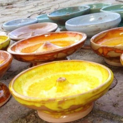 Brucia Incensi in Ceramica al Tornio
