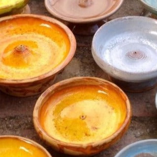 Brucia Incensi in Ceramica al Tornio