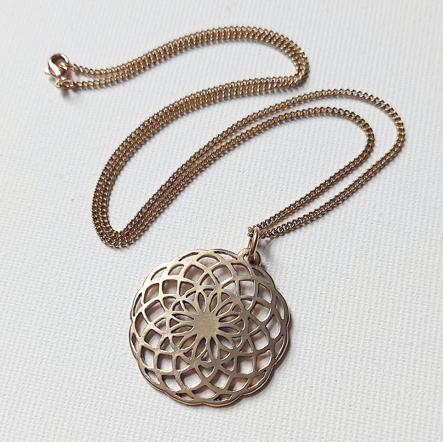 Toroide Sophia Ciondolo in Ottone