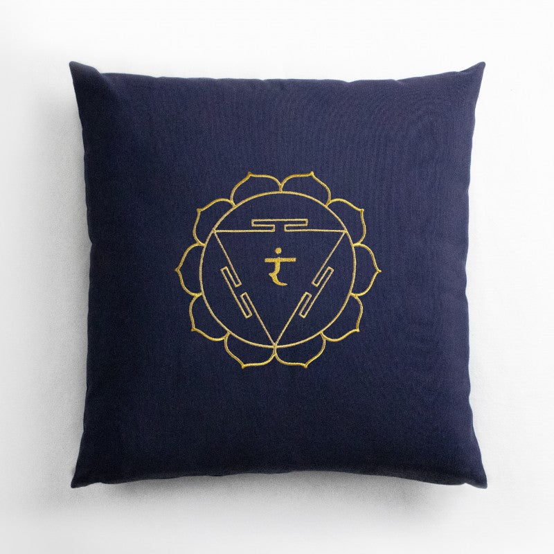 Cuscino Ricamato Terzo Chakra