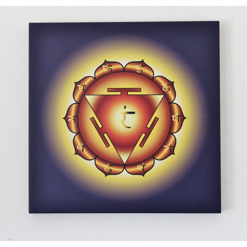Stampa su Tela Canvas Terzo Chakra