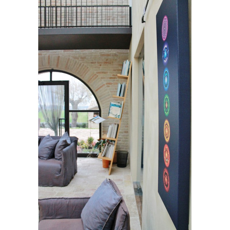 Stampa su Tela Canvas Sette Chakra
