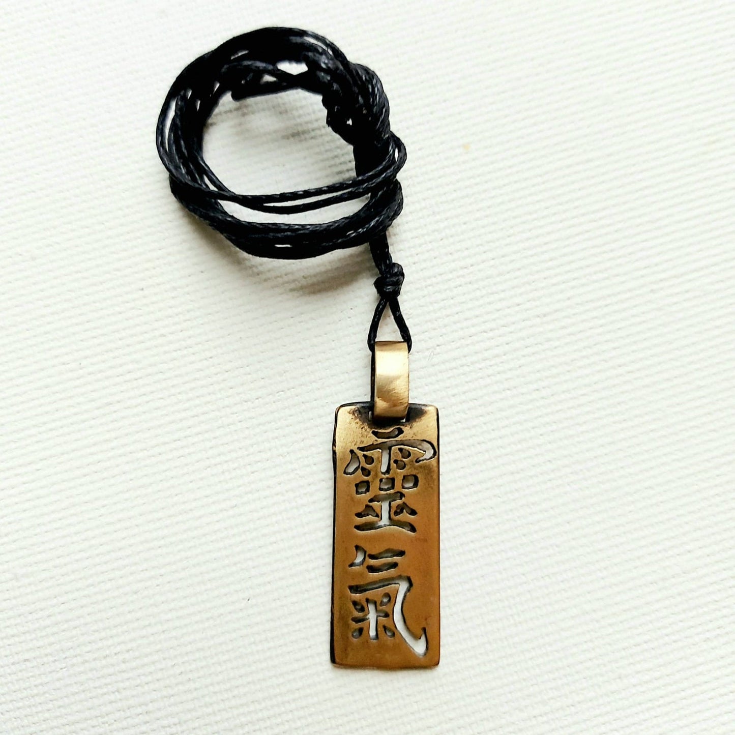 Ideogramma Reiki Shodo Antico Ciondolo in Bronzo