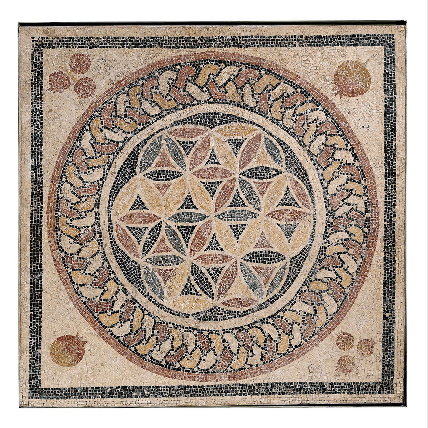 Il Fiore della Vita Geometria Sacra Ciondolo in Ottone