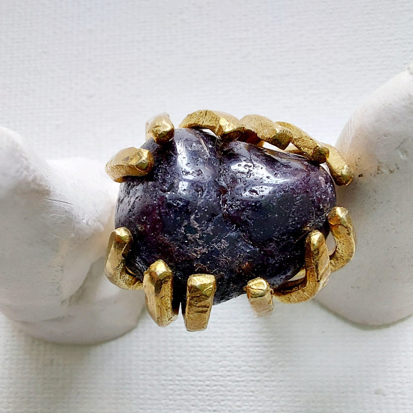 Granato Anello delle Valkyrie in Ottone