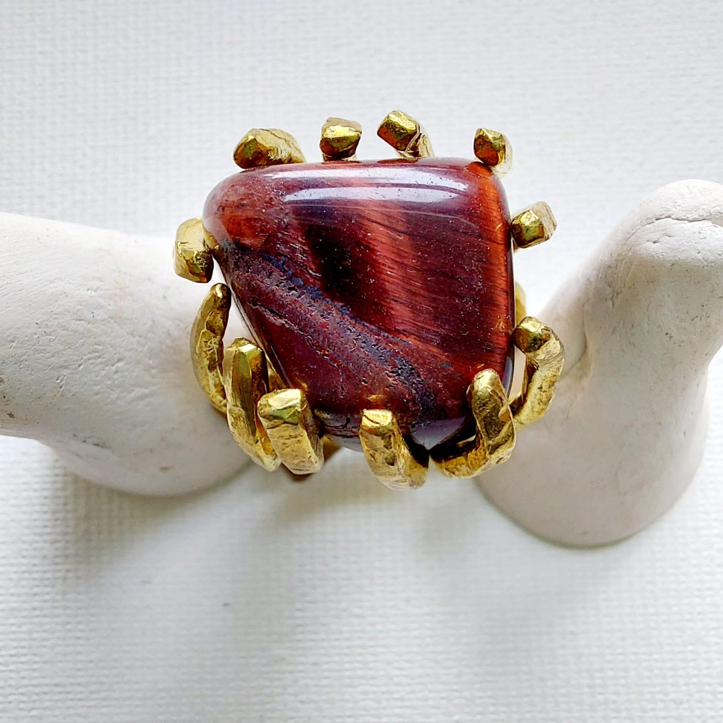 Occhio di Bue Anello delle Valkyrie in Ottone