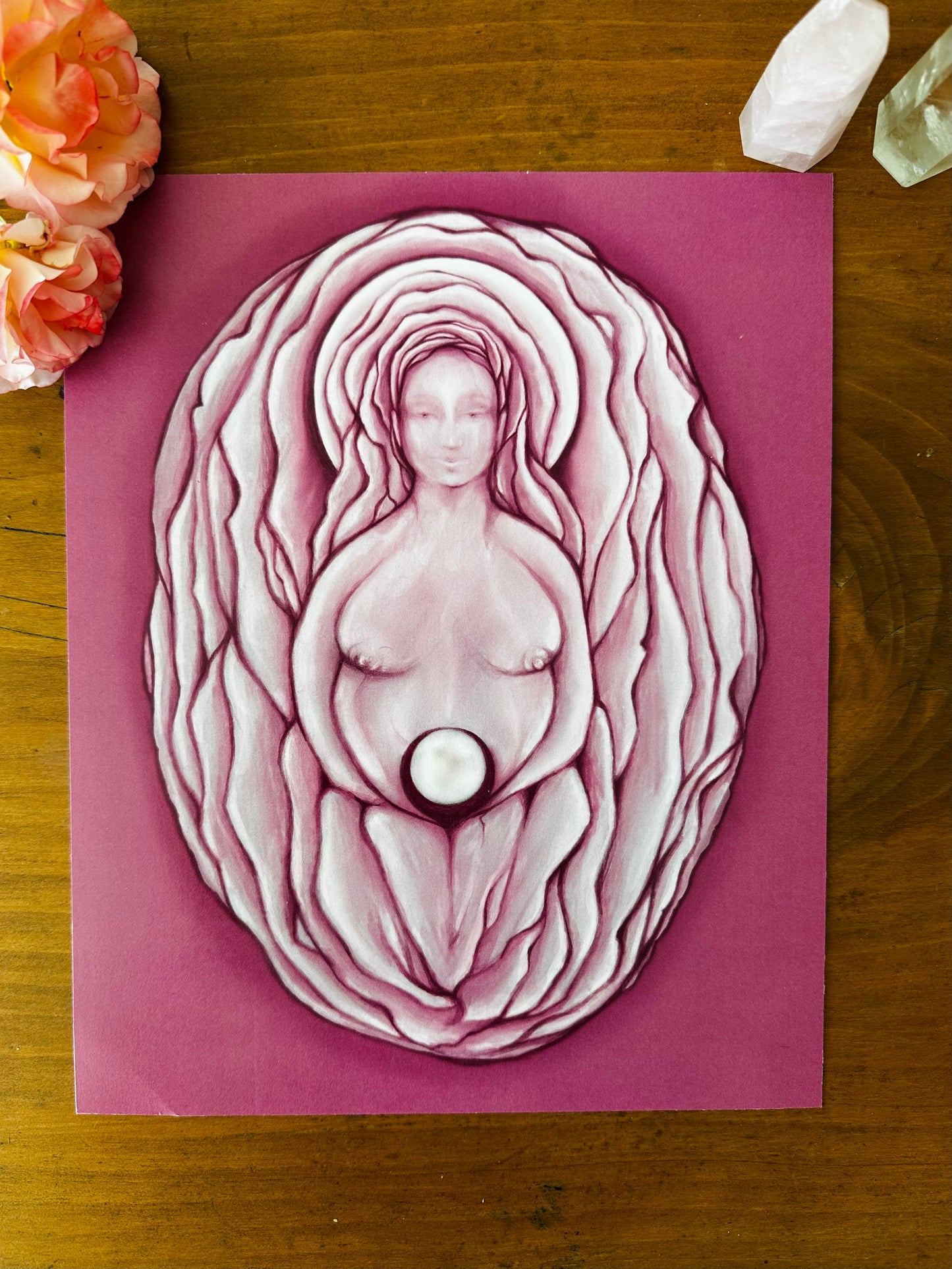 Dea Madre - Stampa su carta- Altar Art