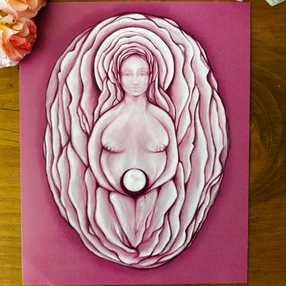 Dea Madre - Stampa su carta- Altar Art