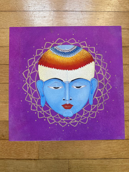 Icona Settimo Chakra - Stampa Fine Art
