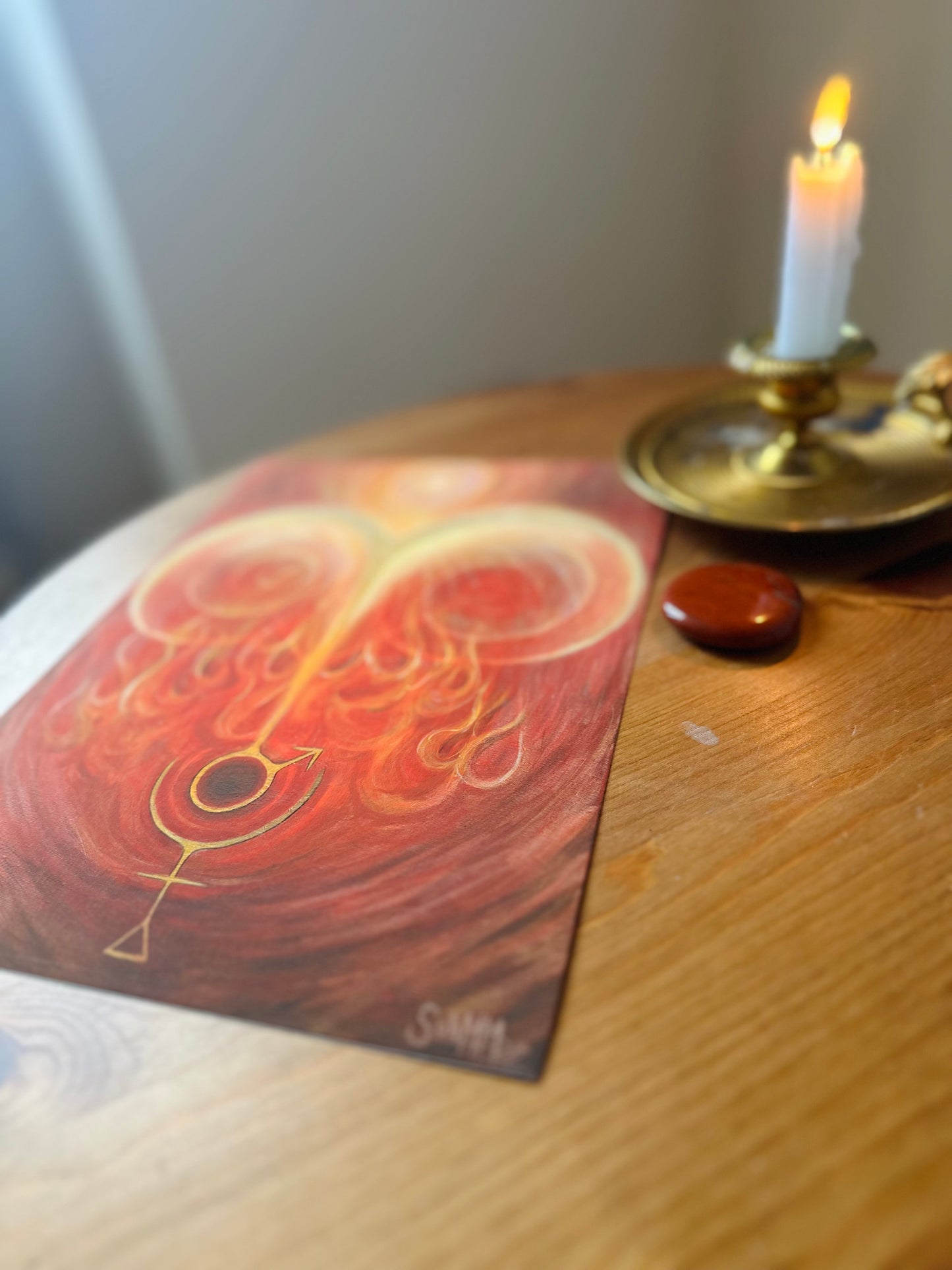 Sigillo dell'Ariete - Stampa d'Arte - Gli Archetipi dello Zodiaco