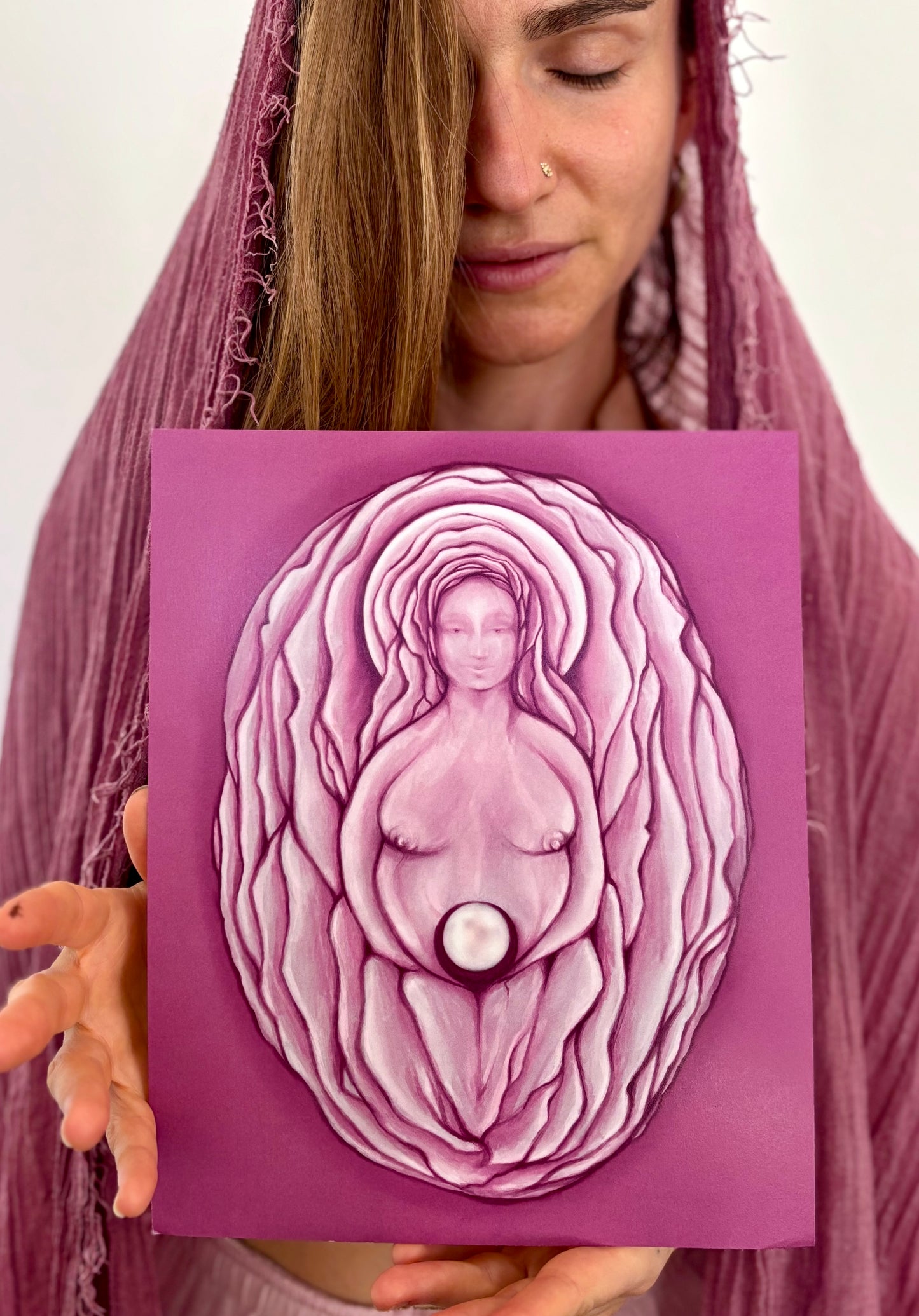Dea Madre - Stampa su carta- Altar Art