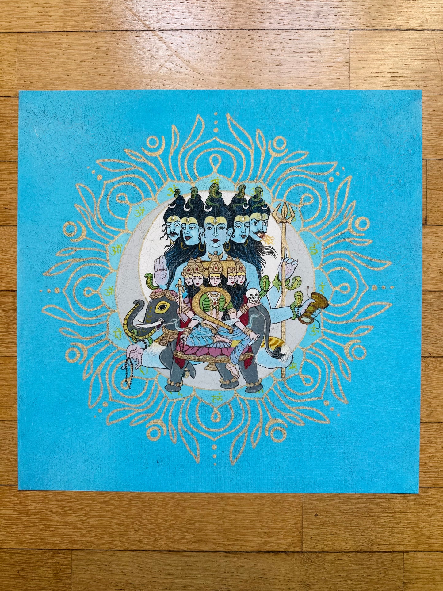 Icona Quinto Chakra - Stampa Fine Art