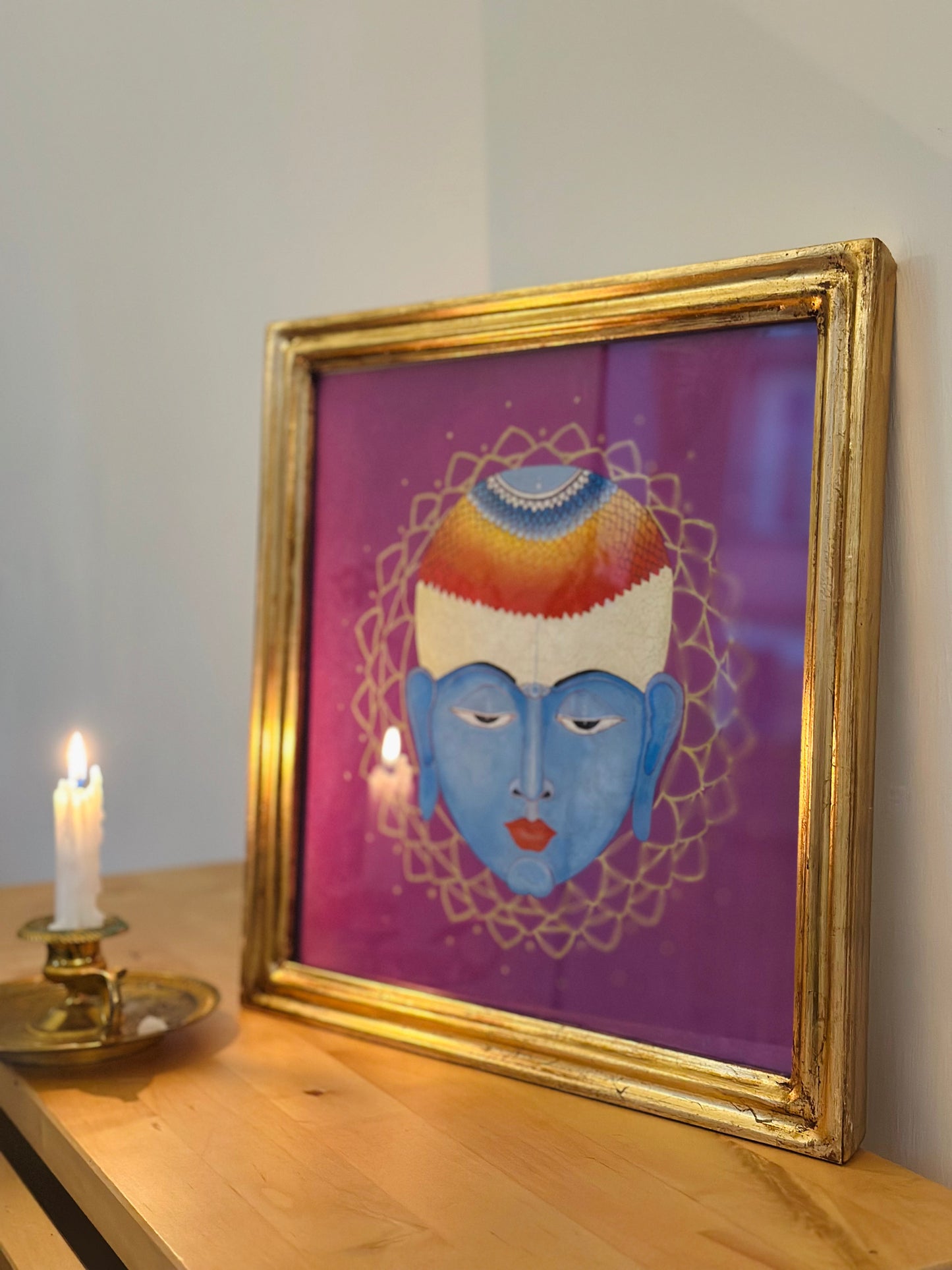 Icona Settimo Chakra - Stampa Fine Art