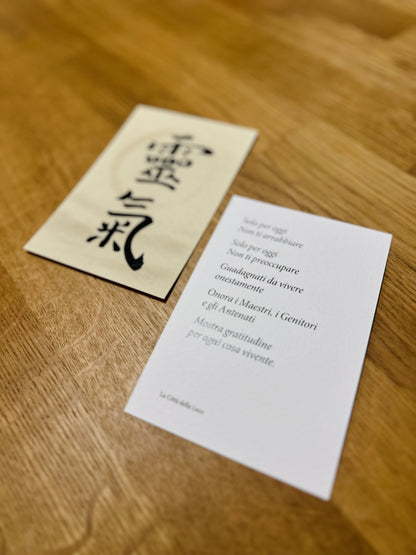 Stampa Reiki - Ideogramma e Principi