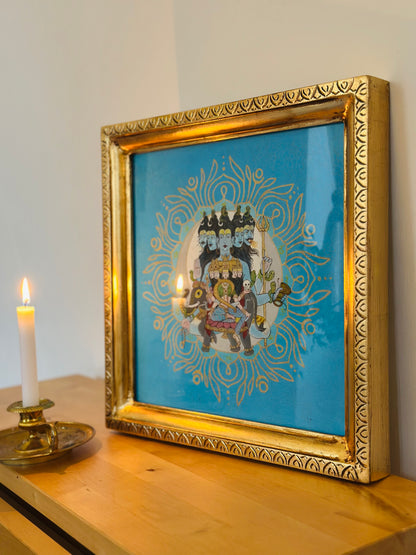 Icona Quinto Chakra - Stampa Fine Art