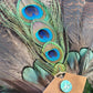 Prayer Fan 4 Chakra - Ventaglio Sciamanico con Avventurina