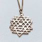 Sri Yantra di Tara Verde Ciondolo in Ottone
