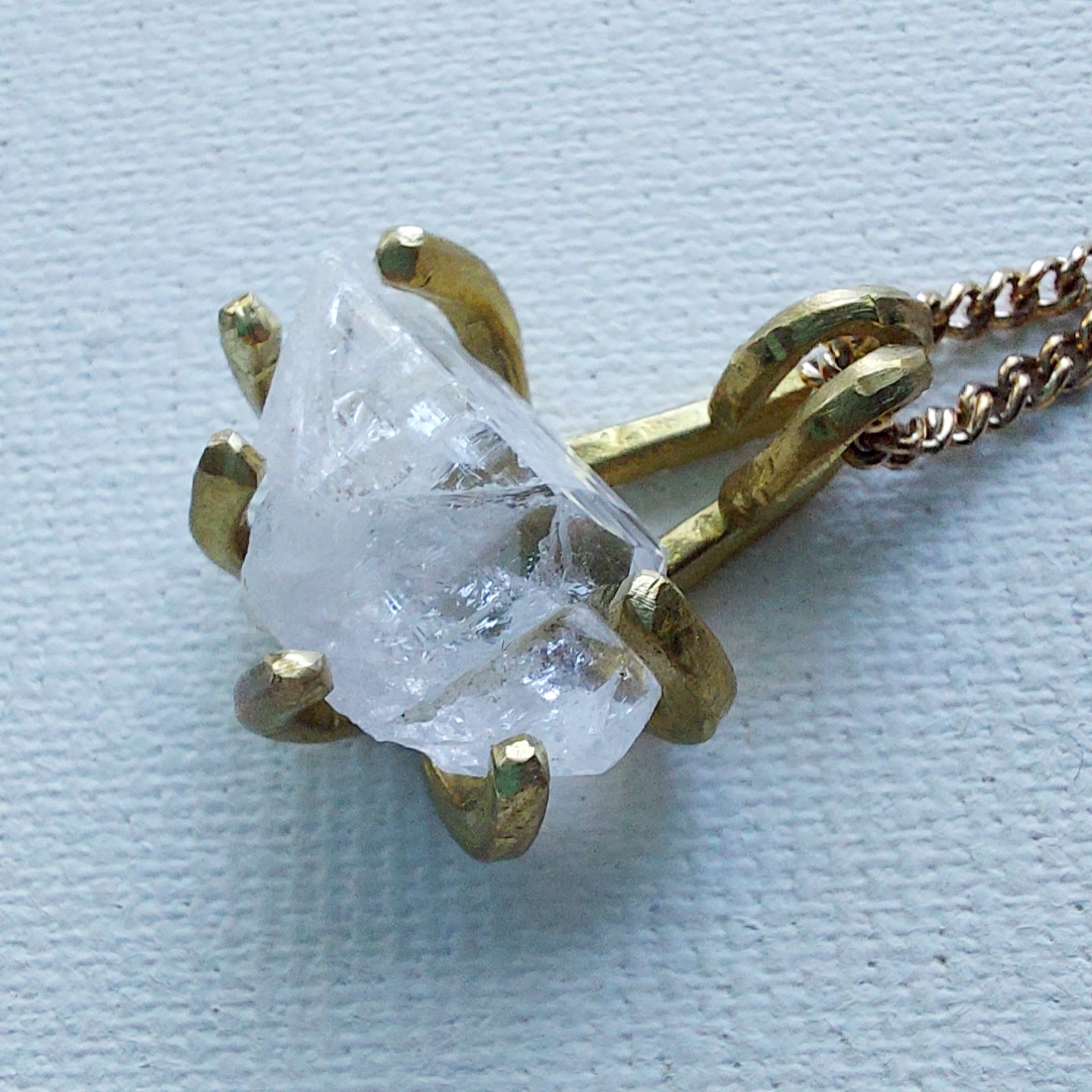 Damburite  - CHICORY - Ciondolo Piccolo in Ottone