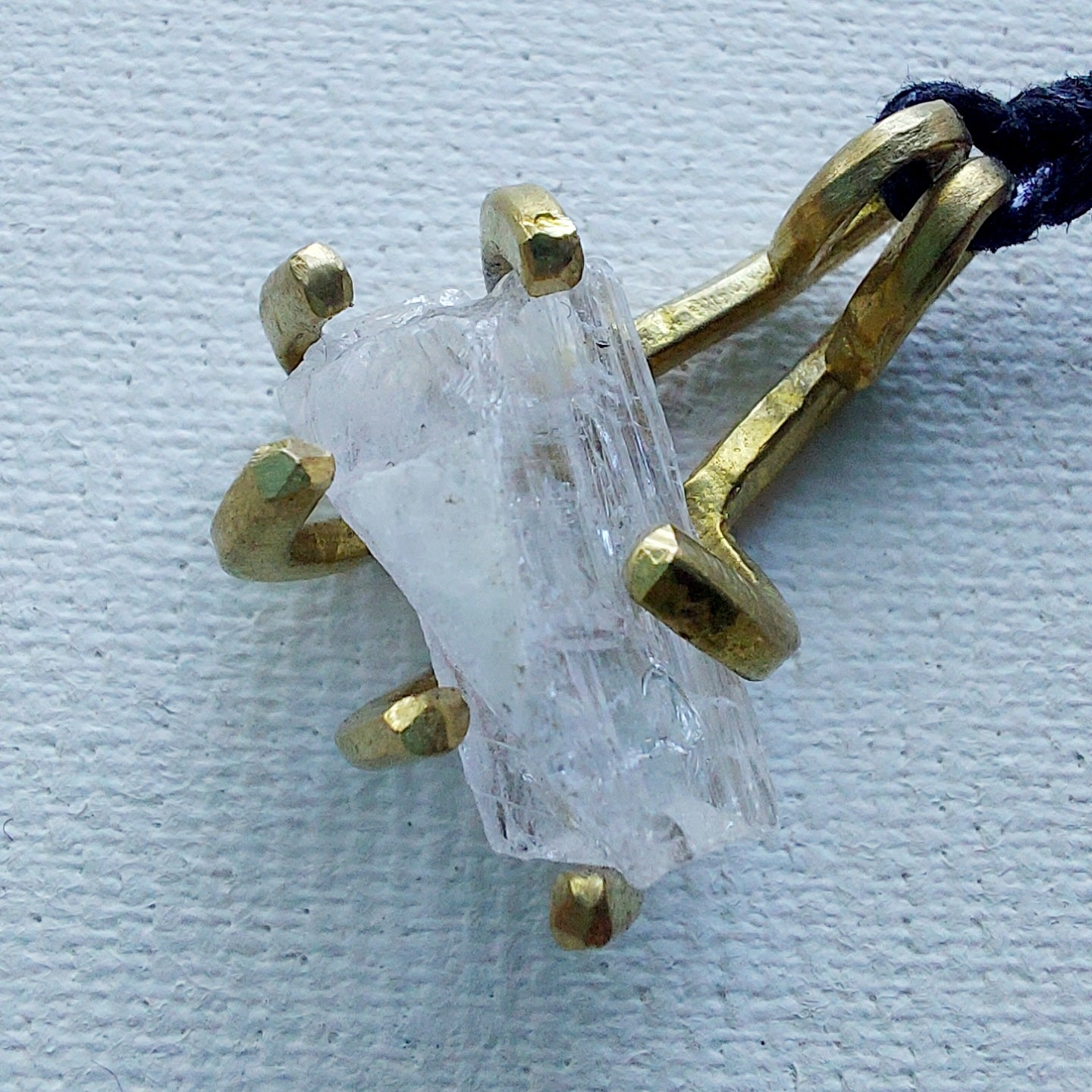 Damburite  - CHICORY - Ciondolo Piccolo in Ottone