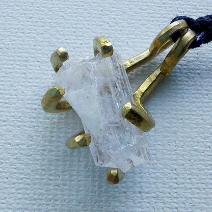 Damburite  - CHICORY - Ciondolo Piccolo in Ottone