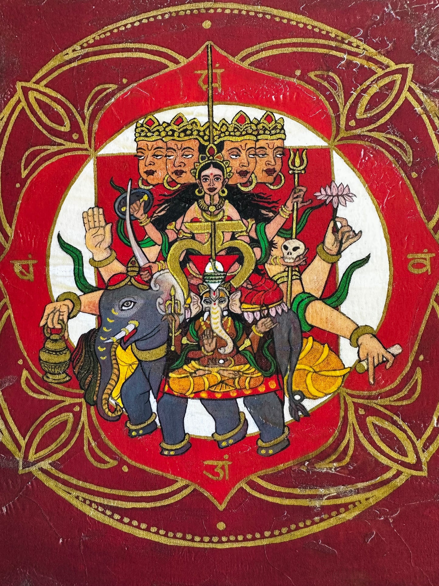 Icona Primo Chakra - Stampa Fine Art