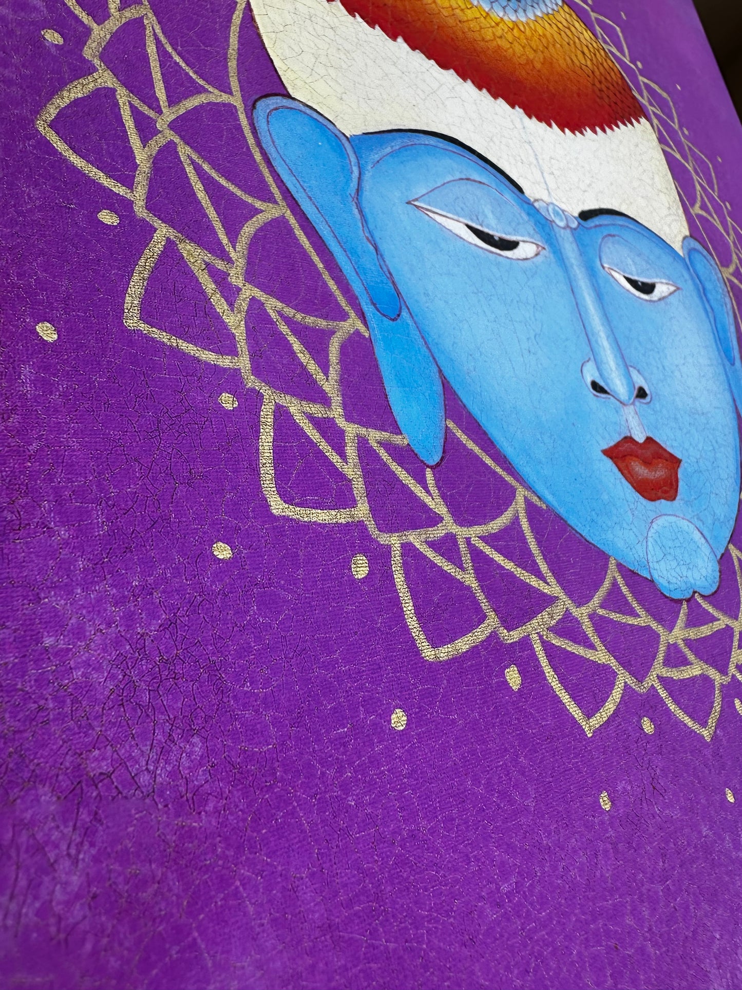 Icona Settimo Chakra - Stampa Fine Art