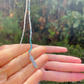 Crown Protection - Hair stick sciamanico con piume e Acquamarina