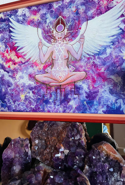 Nova Era Goddess - Stampa su Cartoncino