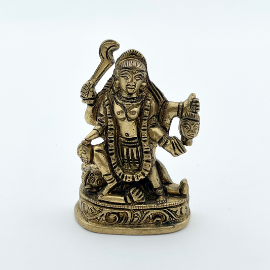 Statua Dea Kali in Ottone
