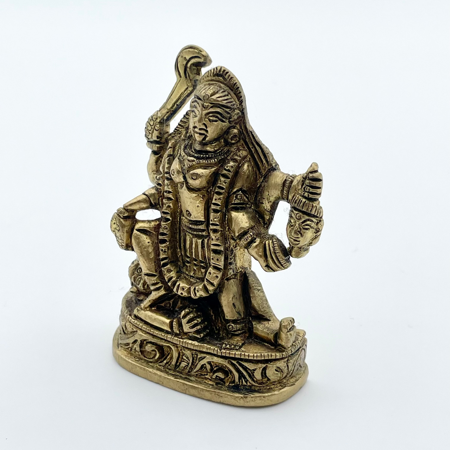 Statua Dea Kali in Ottone