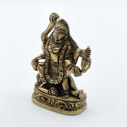 Statua Dea Kali in Ottone