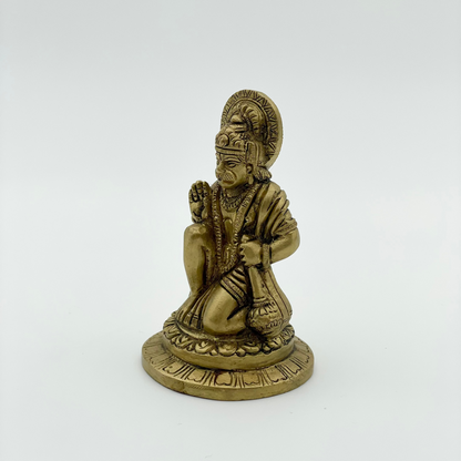 Statua Sri Hanuman in Ottone