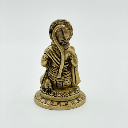 Statua Sri Hanuman in Ottone