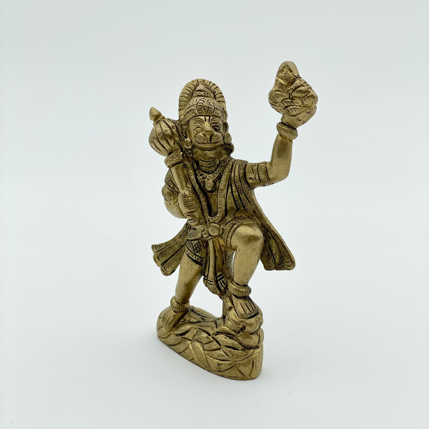 Statua Sri Hanuman in Ottone