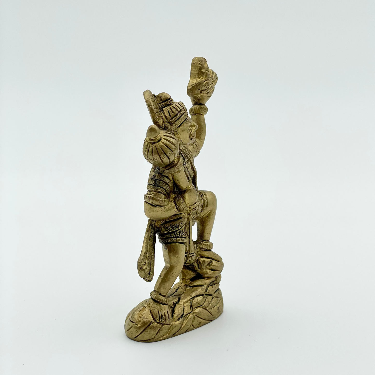 Statua Sri Hanuman in Ottone