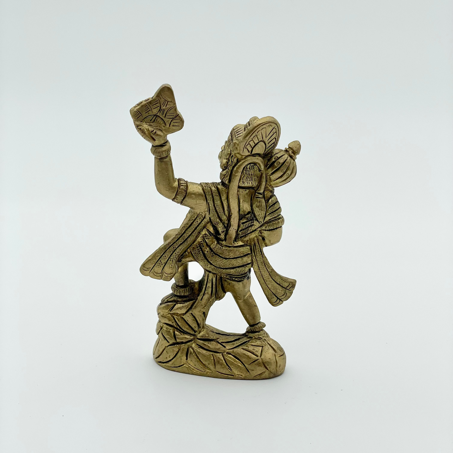 Statua Sri Hanuman in Ottone
