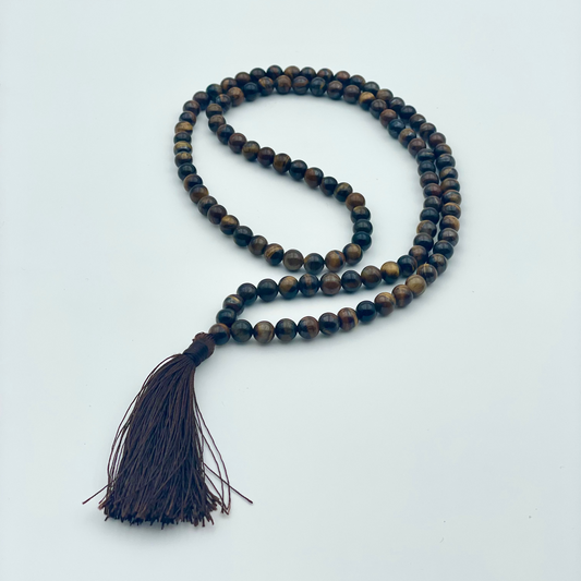 Mala Occhio di Tigre – Collana Artigianale Indiana