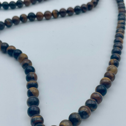 Mala Occhio di Tigre – Collana Artigianale Indiana