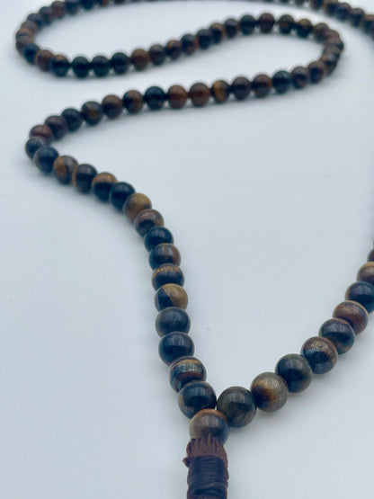 Mala Occhio di Tigre – Collana Artigianale Indiana