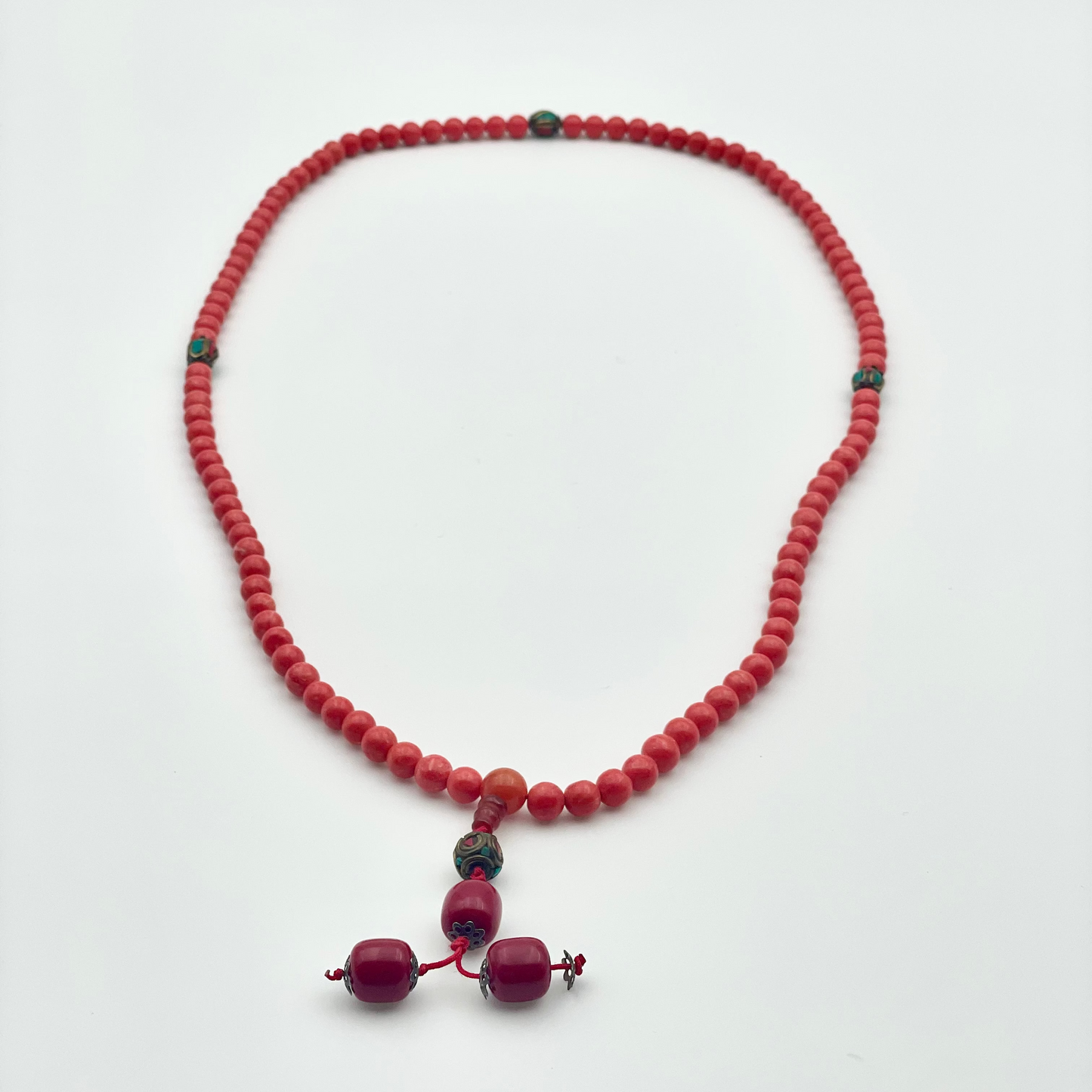 Mala in Osso – Collana Artigianale Indiana per Meditazione